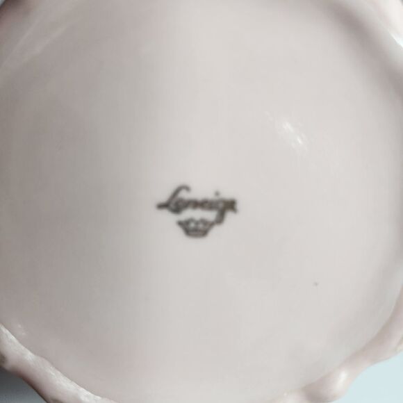 Leneige Vintage Pink and Gold Porcelean Tea Set With Purple Violets - Picture 10 of 16